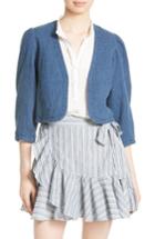 Women's La Vie Rebecca Taylor Double Dot Denim Jacket