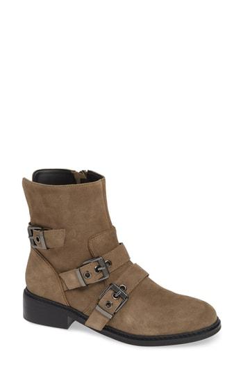 Women's Kendall + Kylie Nori Buckle Strap Bootie M - Brown