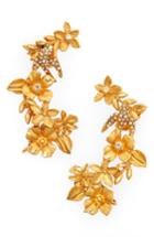 Women's Oscar De La Renta Bouquet Cuff Clip-on Earrings
