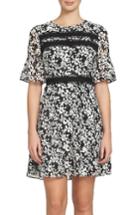 Women's Cece Alayna Floral Fit & Flare Dress