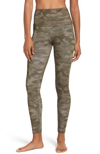 Women's Onzie High Waist Print Leggings - Green