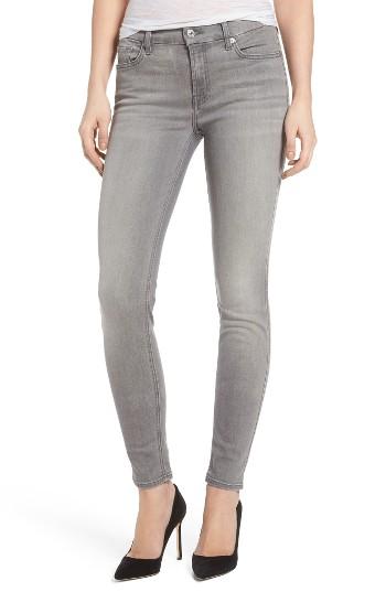 Women's 7 For All Mankind B(air) Skinny Jeans - Grey