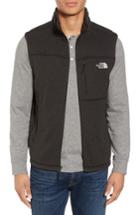 Men's The North Face Gordon Lyons Zip Fleece Vest, Size - Black