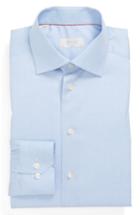 Men's Eton Slim Fit Houndstooth Dress Shirt .5 - Blue