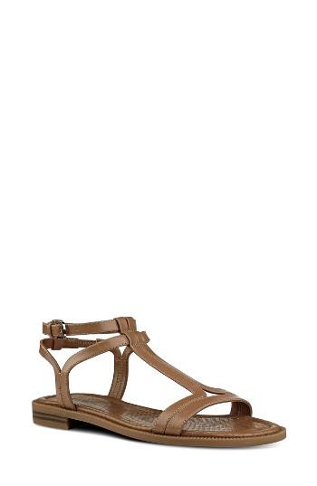 Women's Nine West Xuan T-strap Sandal M - Beige