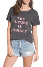 Women's Daydreamer The Future Is Female Graphic Tee - Black