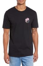 Men's Hurley Core Day & Night Graphic T-shirt - Black