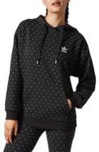 Women's Adidas Originals By Pharrell Williams Hu Hiking Logo Hooded Sweatshirt - Black