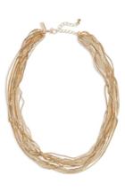 Women's Topshop Layered Row Bracelet