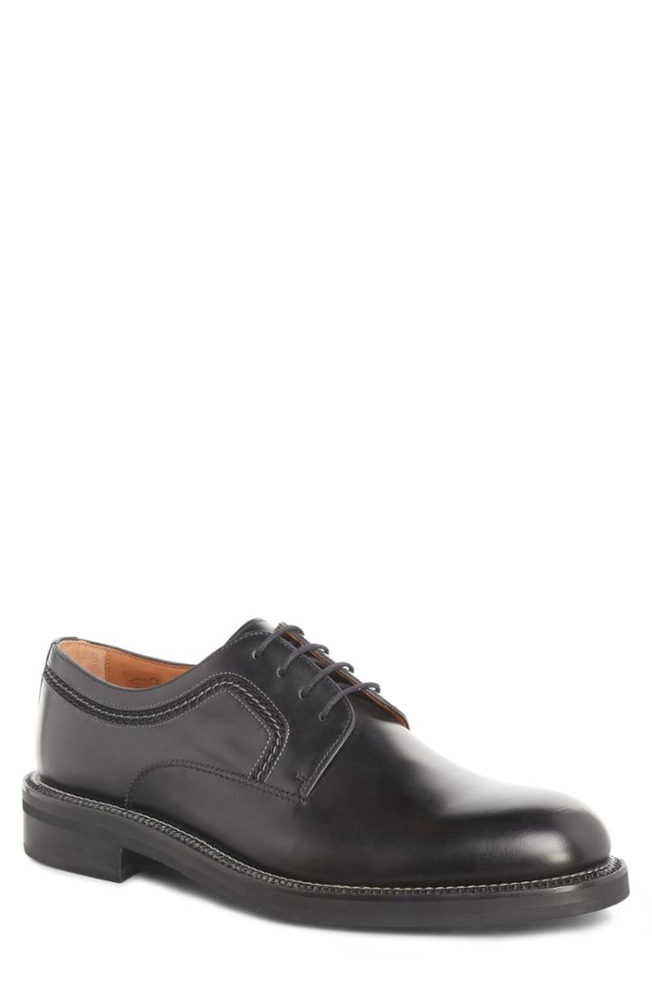 Men's Lanvin Topstitched Derby Us / 12uk - Black