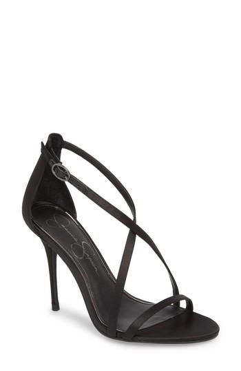 Women's Jessica Simpson Aisha Sandal M - Black