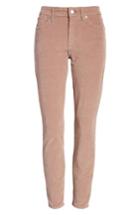 Women's Lucky Brand Ava Skinny Ankle Corduroy Pants - Pink