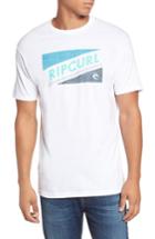 Men's Rip Curl Racks Premium Graphic T-shirt, Size - White