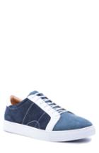 Men's Robert Graham Gonzalo Low Top Sneaker .5 M - Blue