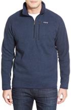 Men's Patagonia 'better Sweater' Quarter Zip Pullover - Blue