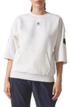 Women's Adidas Logo Sweatshirt - Ivory