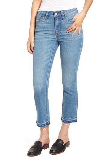 Women's J.crew Billie Demi Boot Crop Jeans - Blue