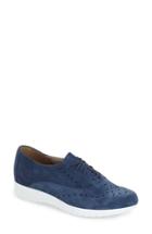 Women's Munro 'wellesley' Oxford Sneaker Ss - Blue