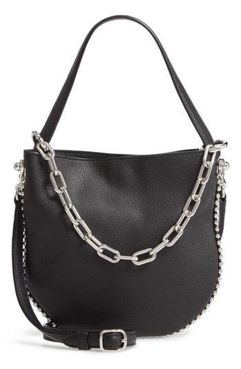 Alexander Wang Mini Roxy Leather Bucket Bag - Black