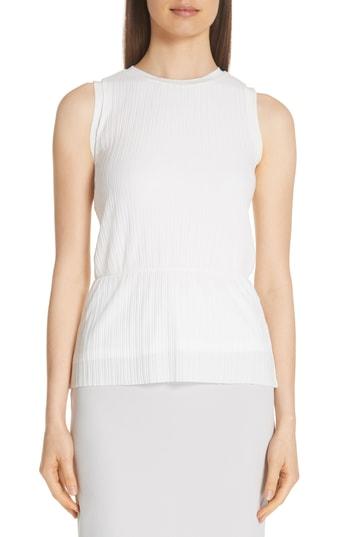 Women's Boss Emirna Print Shell - White