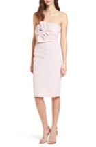 Women's Leith Strapless Gingham Dress - Pink