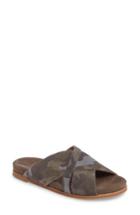 Women's Linea Paolo Lacey Slide Sandal M - Green