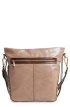 Hobo Banyon Calfskin Leather Bucket Bag -