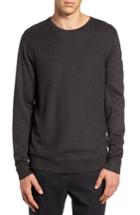Men's Calibrate Honeycomb Stitch Crewneck Sweater - Grey
