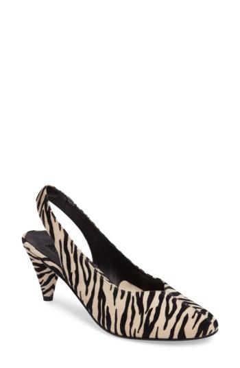 Women's Topshop 'jazz' Slingback Pump .5us / 41eu - Black