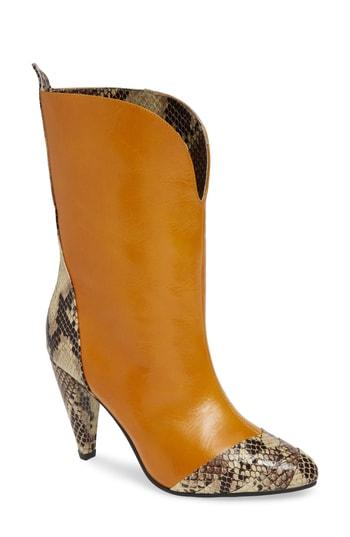 Women's Jeffrey Campbell Decay Bootie .5 M - Yellow