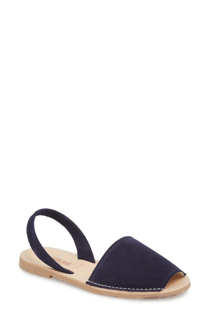 Women's Solillas Flat Sandal Us / 37eu - Blue