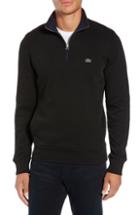 Men's Lacoste Fit Pullover, Size 4(m) - Black