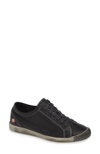 Women's Softinos By Fly London Isla Distressed Sneaker Us / 35eu - Black