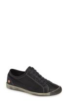 Women's Softinos By Fly London Isla Distressed Sneaker Us / 35eu - Black