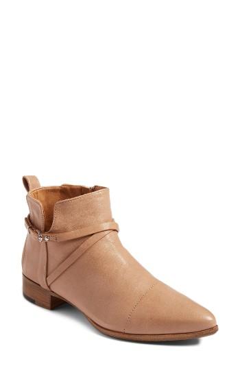 Women's Alberto Fermani 'mea' Ankle Boot M - Beige