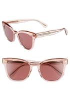 Women's Oliver Peoples Marianela 54mm Cat Eye Sunglasses - Washed Rose