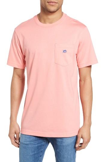 Men's Southern Tide Skipjack Logo Fit T-shirt, Size Small - Pink
