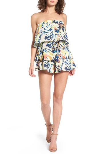 Women's Devlin Shioban Strapless Romper - White