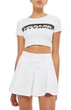 Women's Ivy Park Logo Elastic Skort - White