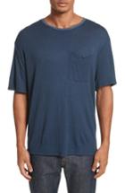 Men's Atm Anthony Thomas Melillo Double Face T-shirt - Blue