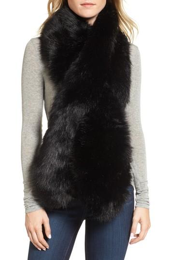 Women's Sole Society Oversize Faux Fur Wrap