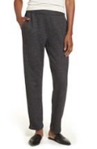 Women's Eileen Fisher Herringbone Slim Ankle Pants - Grey