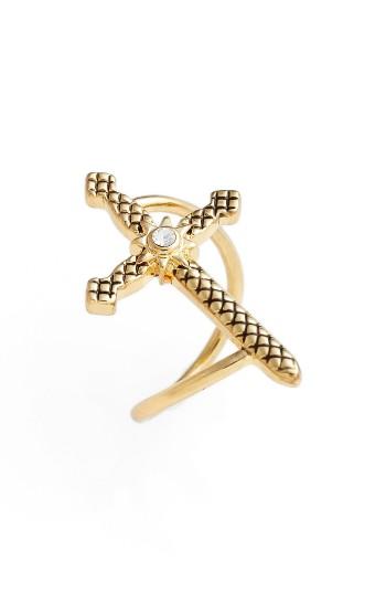 Women's Luv Aj Serpent Cross Ring