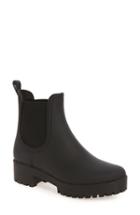 Women's Jeffrey Campbell Cloudy Waterproof Chelsea Rain Boot