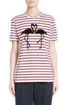 Women's Etre Cecile Flamingo Stripe Cotton Tee