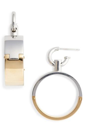 Women's Alexander Wang Interlocking Hoop Earrings