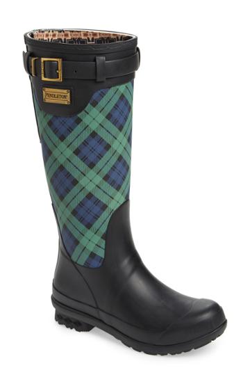 Women's Pendleton Heritage Black Watch Tartan Boot