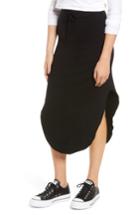 Women's Frank & Eileen Tee Lab Long Fleece Skirt - Black