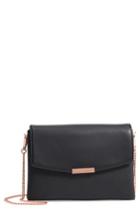 Ted Baker London Faux Leather Crossbody Bag - Black