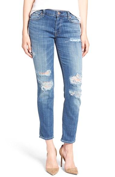 Women's 7 For All Mankind 'josefina' Boyfriend Jeans - Blue